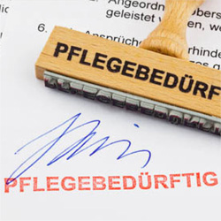 Pflegebedürftig